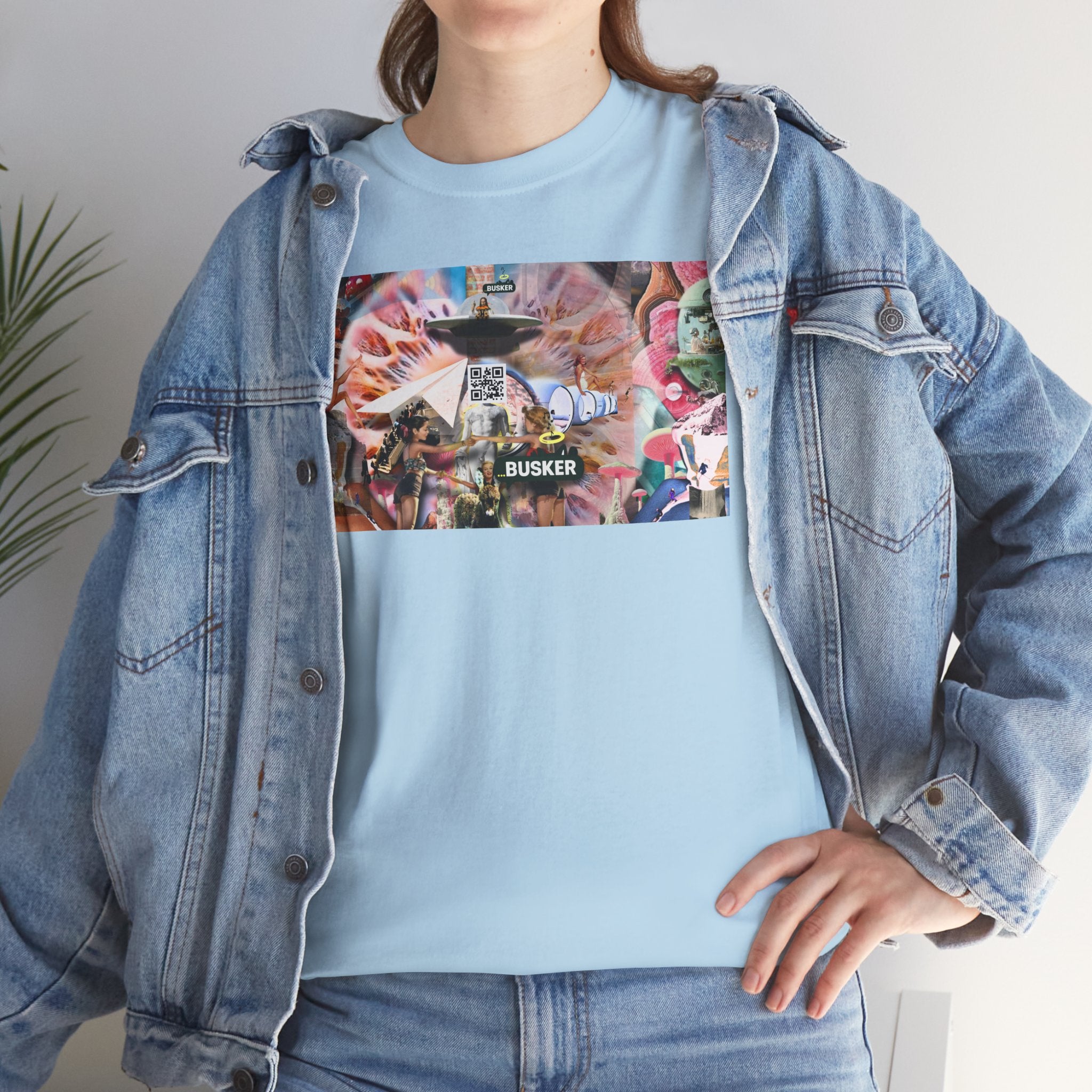 Vibrant Artistry Unisex Heavy Cotton Tee - Perfect for Creative Souls