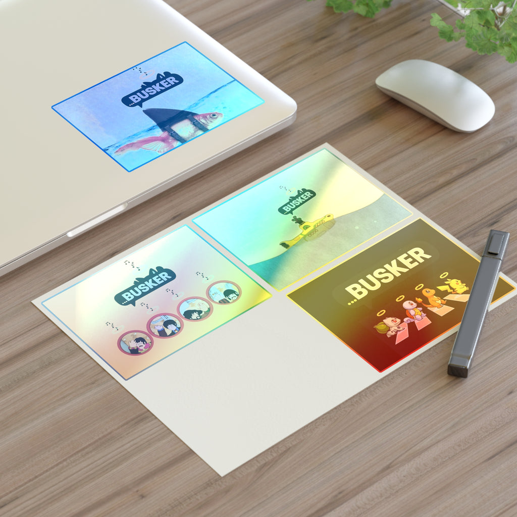 Whimsical Sticker Sheets for Music Lovers, Fun Decorative Stickers, Creative Journaling, Gift for Kids, Great for Scrapbooking