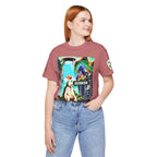 Street Art Busker Tee - Unisex Graphic Short Sleeve Shirt