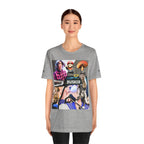 Busker Vibe Unisex Tee - Music & Art Collage Design