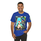 Street Art Busker Tee - Unisex Graphic Short Sleeve Shirt