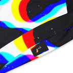 Colorful Space Cat Hoodie, Trendy Athletic Hoodie, Fun Streetwear, Unique Gift for Cat Lovers, Quirky Casual Wear