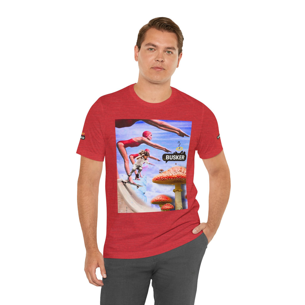 Busker Fun Graphic Tee - Unisex Jersey Short Sleeve