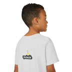 Cool Busker Youth Tee, Street Style Youth T-Shirt, Graphic Tee for Kids, Hipster Summer Shirt, Unique Gift for Young Musicians