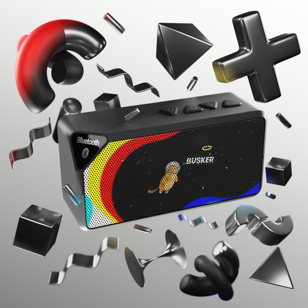 Jabba Bluetooth Speaker - Fun Retro Design, Perfect for Parties, Home Decor, Music Lovers, Gifts, Speakers for Kids