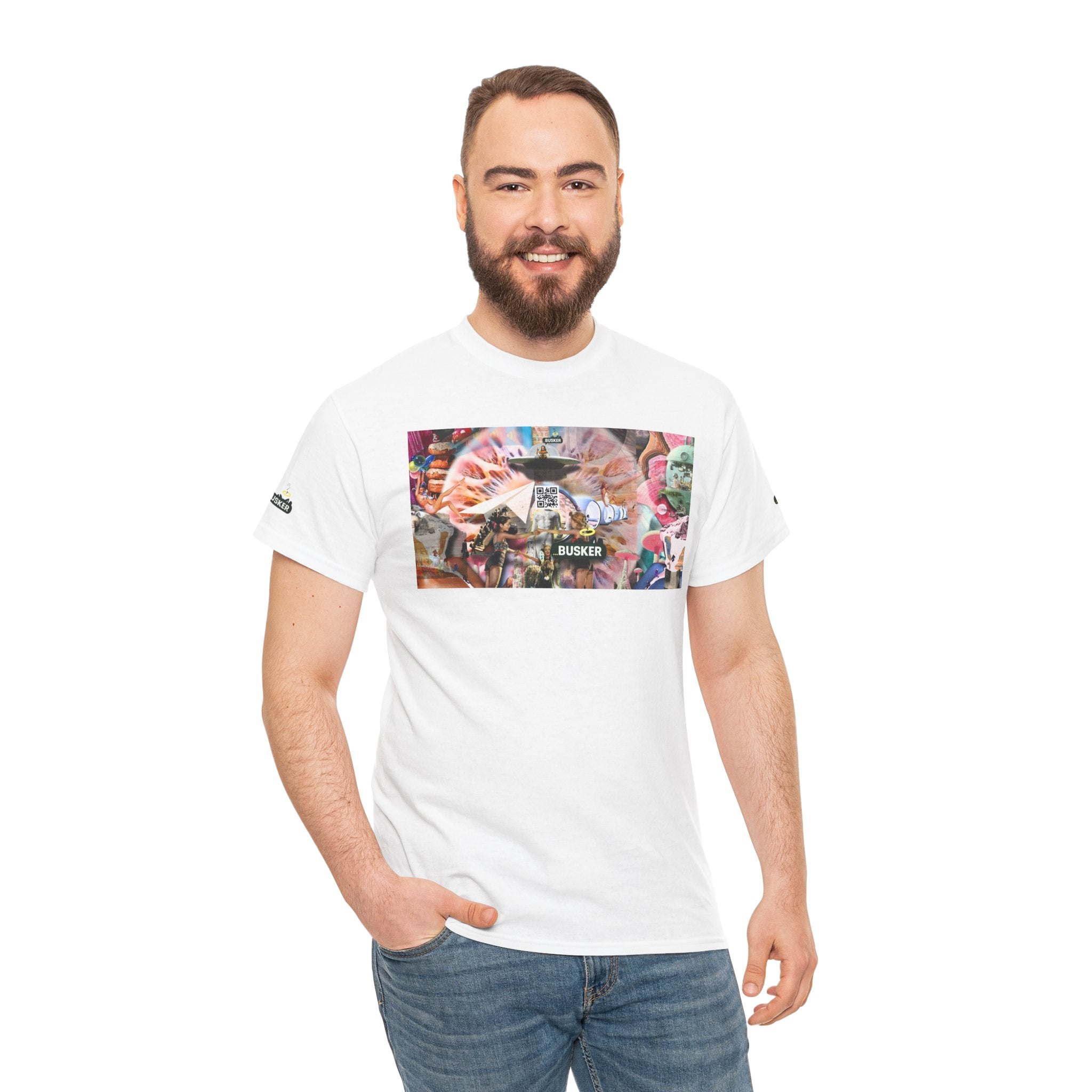 Vibrant Artistry Unisex Heavy Cotton Tee - Perfect for Creative Souls