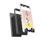 Cute Animal Phone Case, Tough Phone Cover for Pet Lovers, Gifts for Birthdays, Holidays, Music Lovers, Fun Tech Accessories