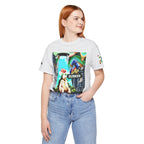 Street Art Busker Tee - Unisex Graphic Short Sleeve Shirt