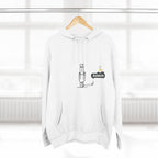 Street Art Fleece Hoodie - Cozy Comfort, Musician Gift, Festival Fashion, Unique Artwear, Unisex Streetwear