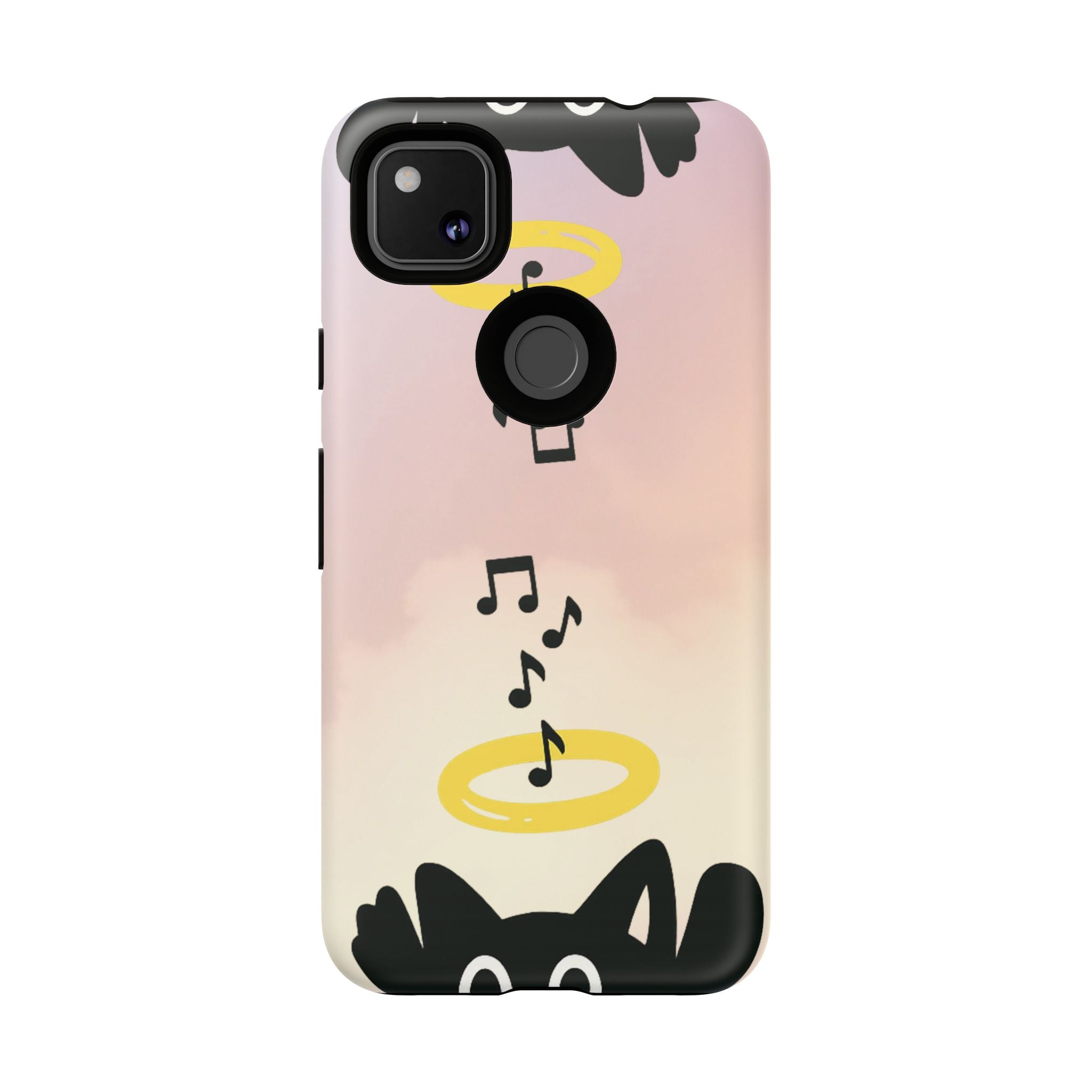 Cute Animal Phone Case, Tough Phone Cover for Pet Lovers, Gifts for Birthdays, Holidays, Music Lovers, Fun Tech Accessories