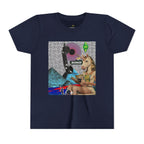 Youth Graphic Tee with Fun 'Busker' Design, Cool Summer Shirt, Gifts for Kids, Festival Attire, Trendy Youthwear
