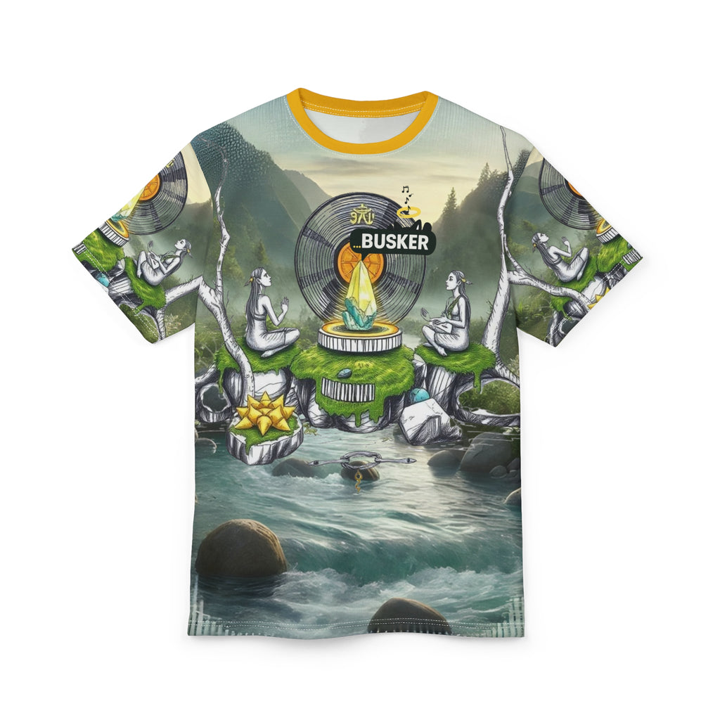 Vibrant Unisex Graphic Tee for Music Lovers, Artistic T-Shirt, Festival Wear, Unique Gift for Friends, Casual Summer Style