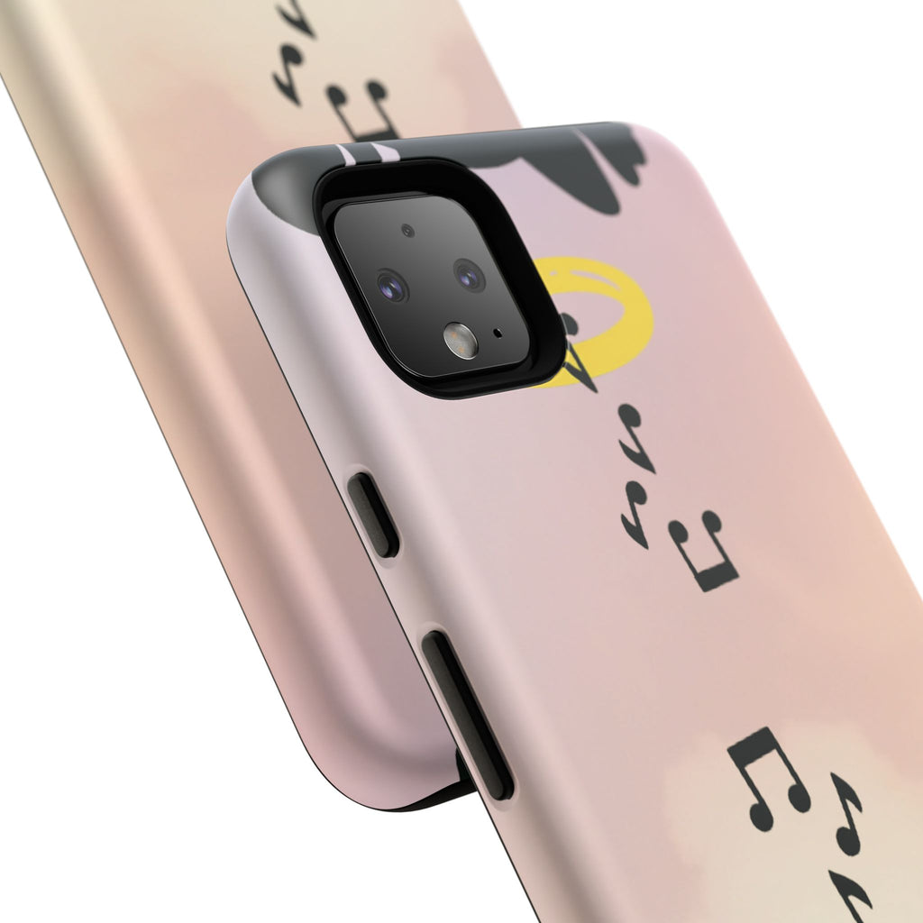 Cute Animal Phone Case, Tough Phone Cover for Pet Lovers, Gifts for Birthdays, Holidays, Music Lovers, Fun Tech Accessories