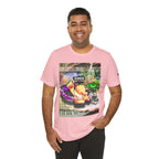 Vibrant Busker Art Tee for Creative Souls