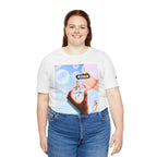 Busker Vibe Unisex Jersey Tee – Colorful Artistic Design for Summer Fun