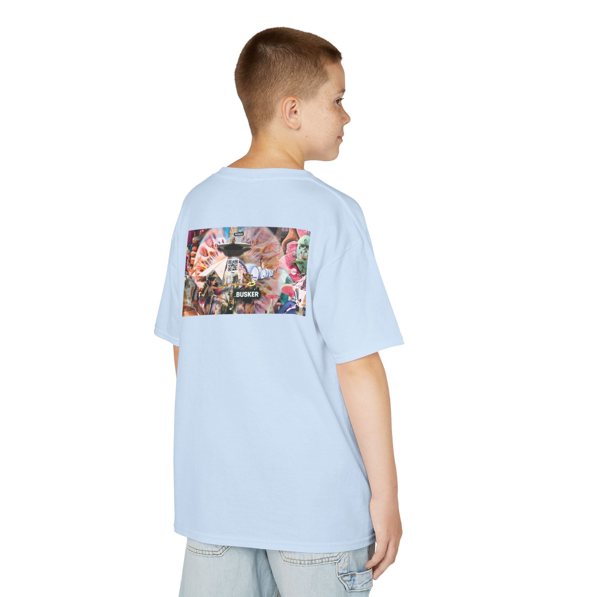 Colorful Kids Graphic Tee - Fun & Stylish Wear for Young Explorers