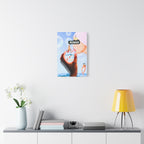 Artistic Matte Canvas Print - Dreamy Busker Vibes