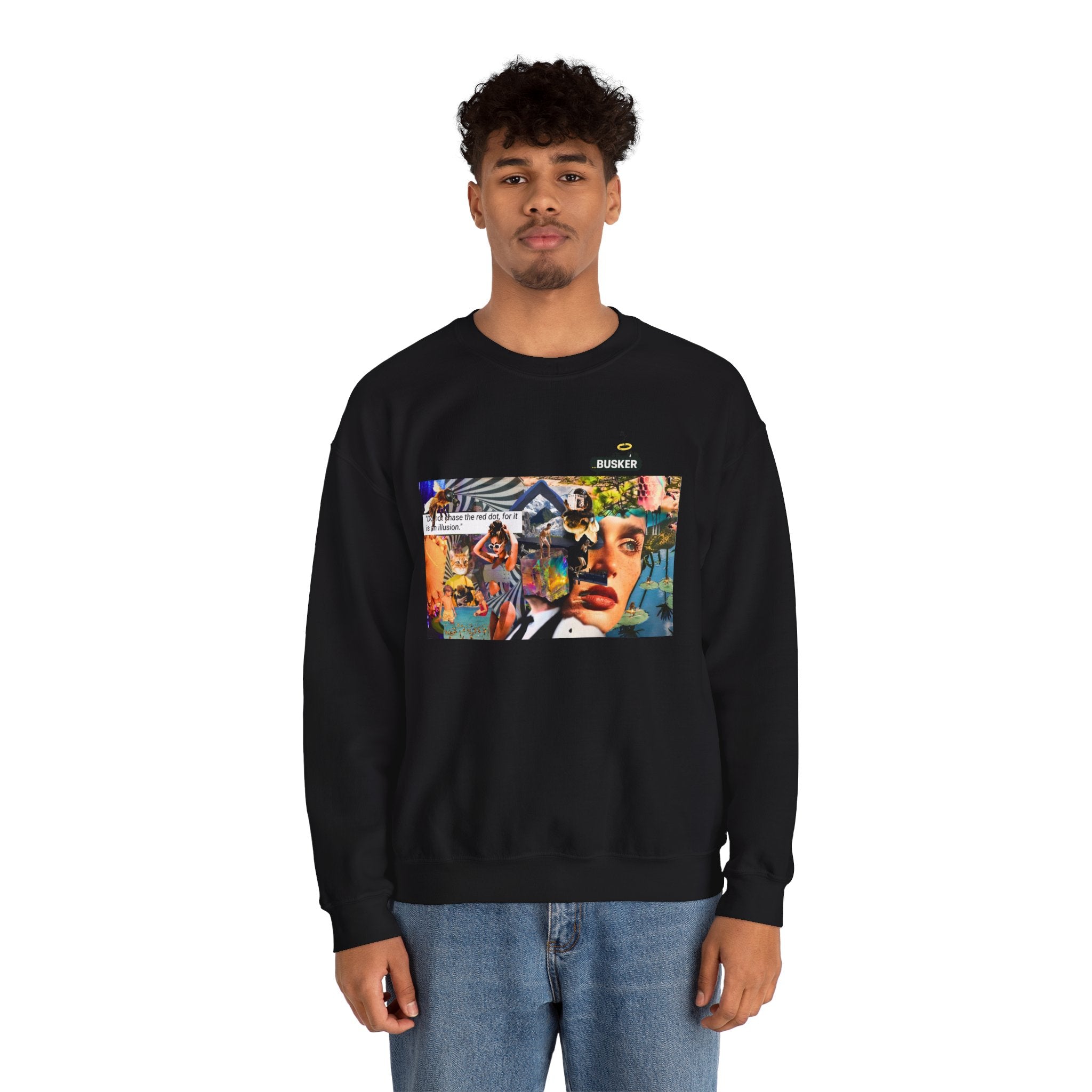 Vibrant Art Crewneck Sweatshirt for Creative Souls
