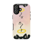Cute Animal Phone Case, Tough Phone Cover for Pet Lovers, Gifts for Birthdays, Holidays, Music Lovers, Fun Tech Accessories