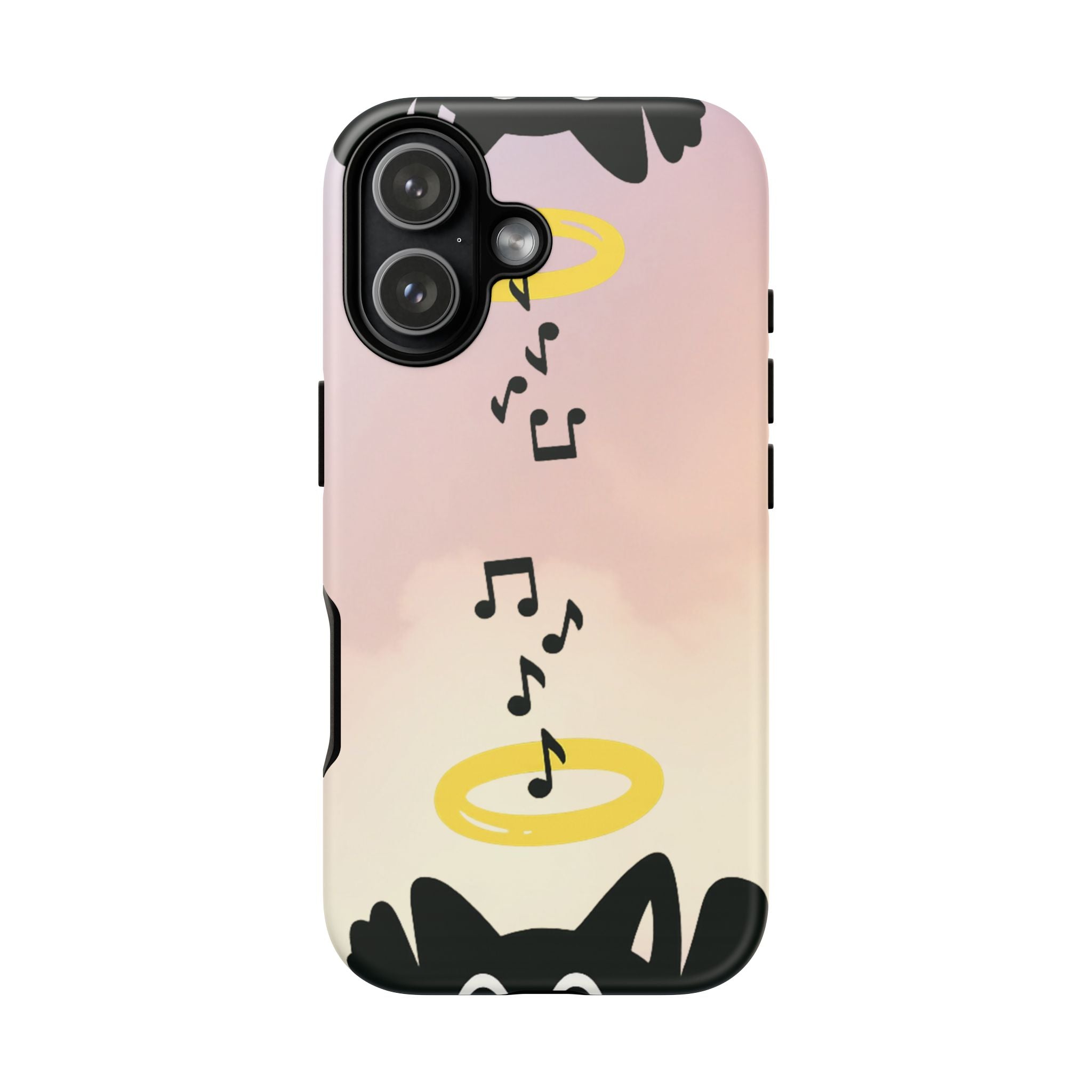 Cute Animal Phone Case, Tough Phone Cover for Pet Lovers, Gifts for Birthdays, Holidays, Music Lovers, Fun Tech Accessories