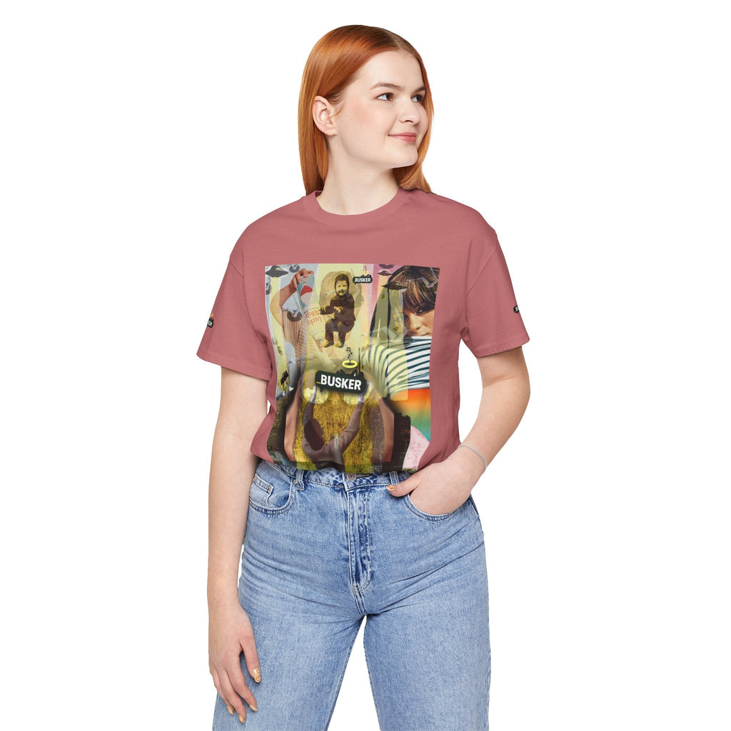 Busker Graphic Tee – Unisex Jersey Short Sleeve T-Shirt for Creative Souls