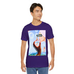 Busker Vibe Unisex Jersey Tee – Colorful Artistic Design for Summer Fun