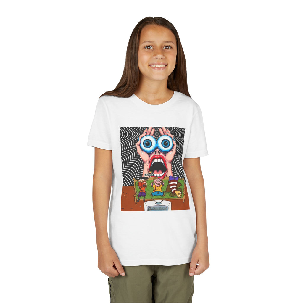 Youth Graphic Tee, Fun and Quirky Design for Creative Kids, Perfect for Birthdays, Everyday Wear, or Art Lovers