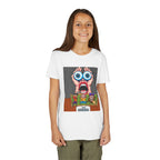Youth Graphic Tee, Fun and Quirky Design for Creative Kids, Perfect for Birthdays, Everyday Wear, or Art Lovers