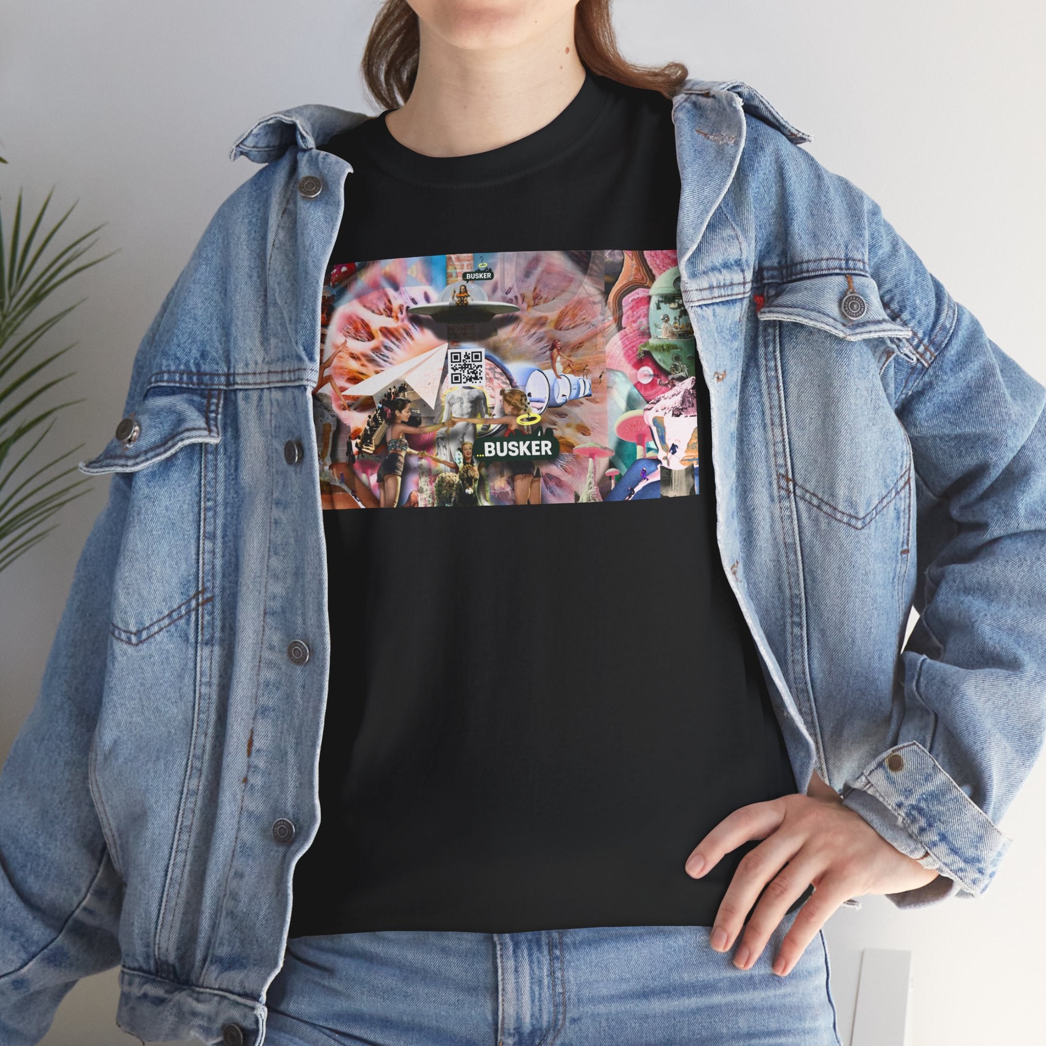 Vibrant Artistry Unisex Heavy Cotton Tee - Perfect for Creative Souls