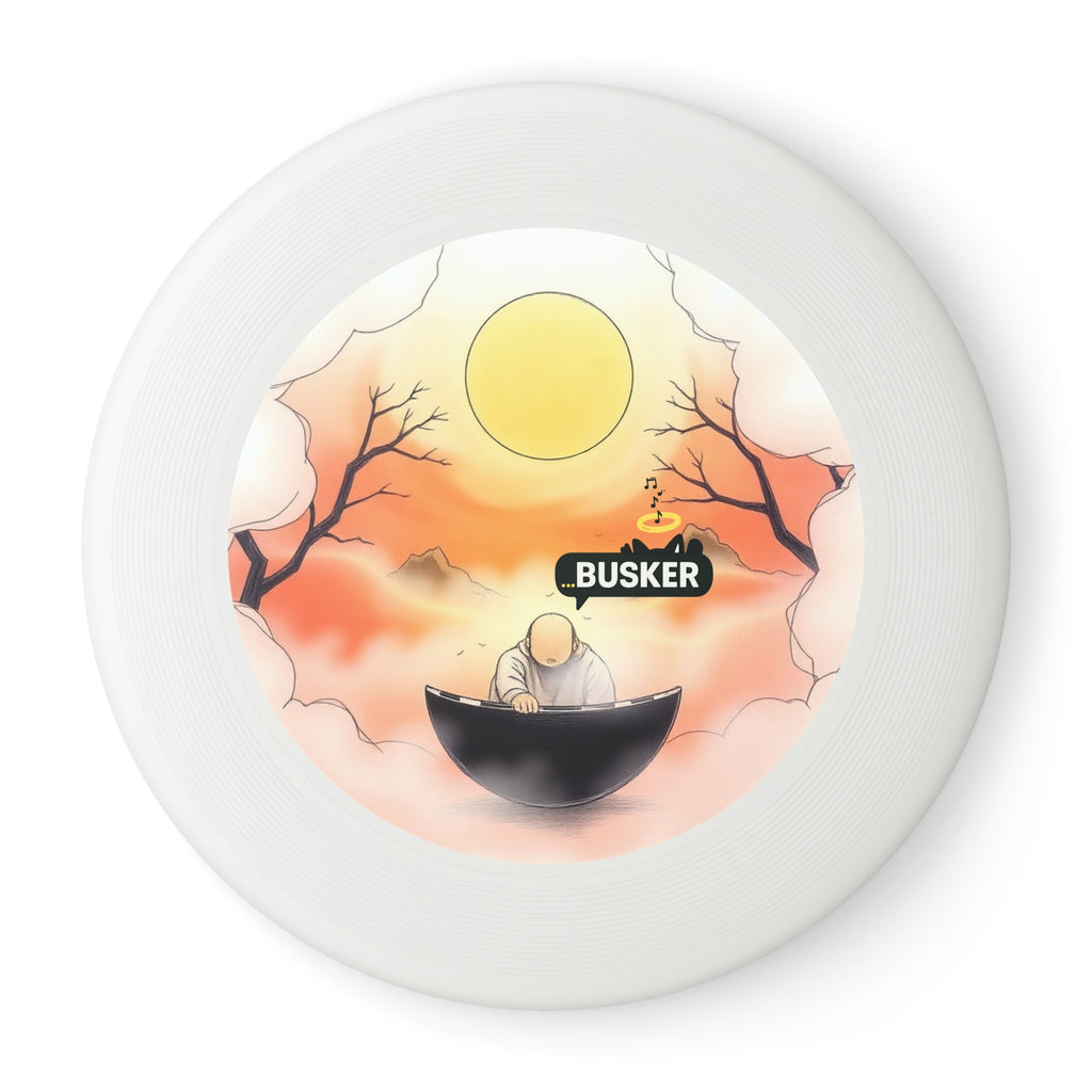 Sunset Busker Frisbee, Outdoor Fun, Summer Activities, Beach Games, Family Gatherings, Gift for Frisbee Lovers