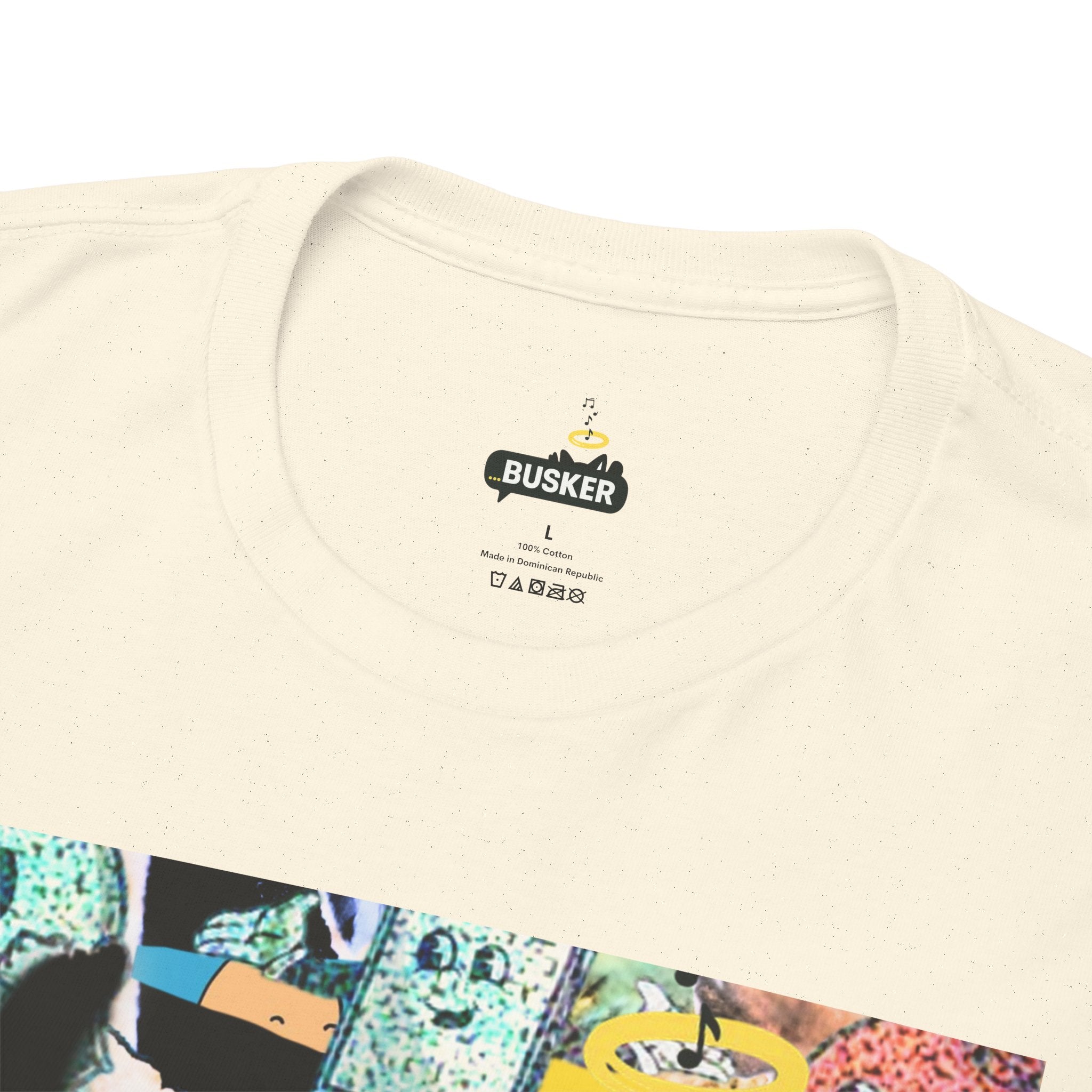 Grunge Art Busker Unisex Heavy Cotton Tee