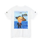 Pixel Art Unisex Heavy Cotton Tee - 'BUSKER' Design