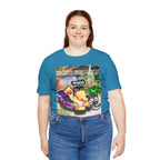 Vibrant Busker Art Tee for Creative Souls