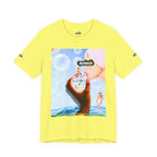 Busker Vibe Unisex Jersey Tee – Colorful Artistic Design for Summer Fun