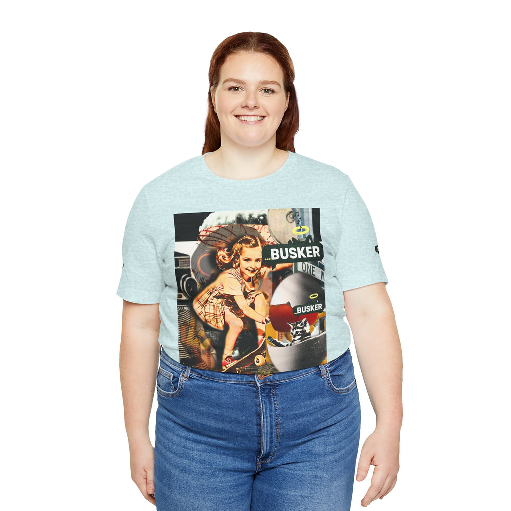 Vintage Skateboarding Graphic Tee - Streetwear for Creative Souls