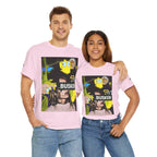 Artistic Unisex Heavy Cotton Tee - 'BUSKER' Graphic Design