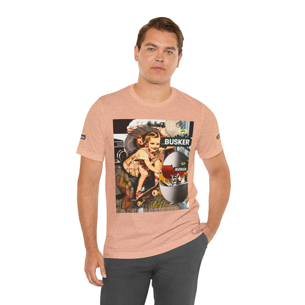 Vintage Skateboarding Graphic Tee - Streetwear for Creative Souls
