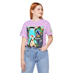 Street Art Busker Tee - Unisex Graphic Short Sleeve Shirt