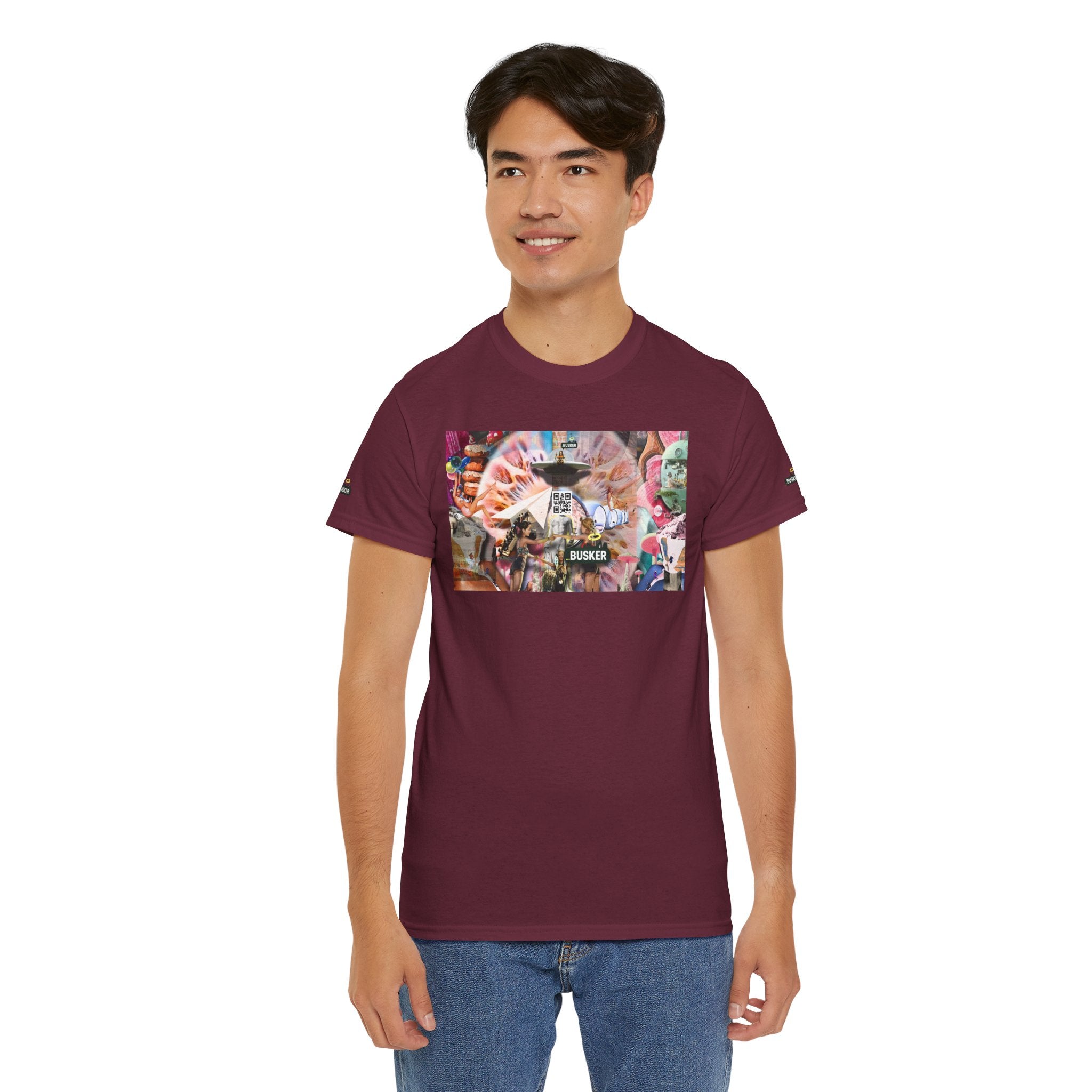 Vibrant Artistry Unisex Heavy Cotton Tee - Perfect for Creative Souls