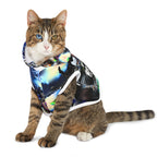 Busker Collage Pet Hoodie — Colorful Urban Music Graphic