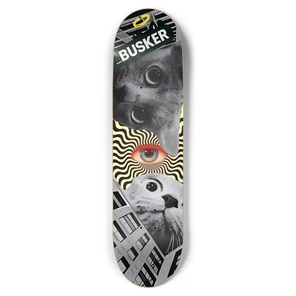 Eyes on You...BUSKER 8.5 Skateboard