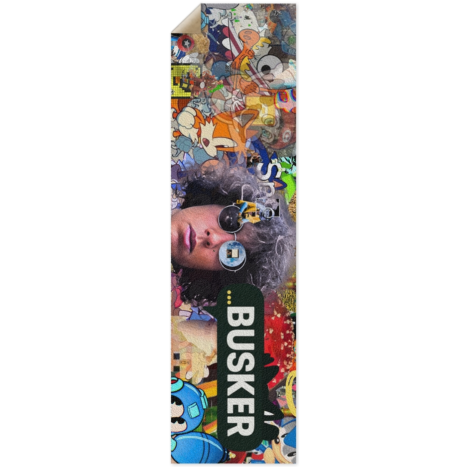...BUSKER Books 9X33 Griptape