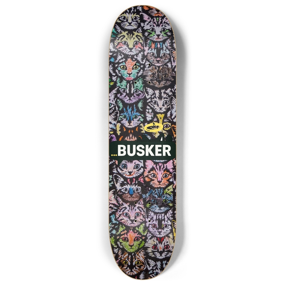 Stray Cats...BUSKER 8" Skateboard