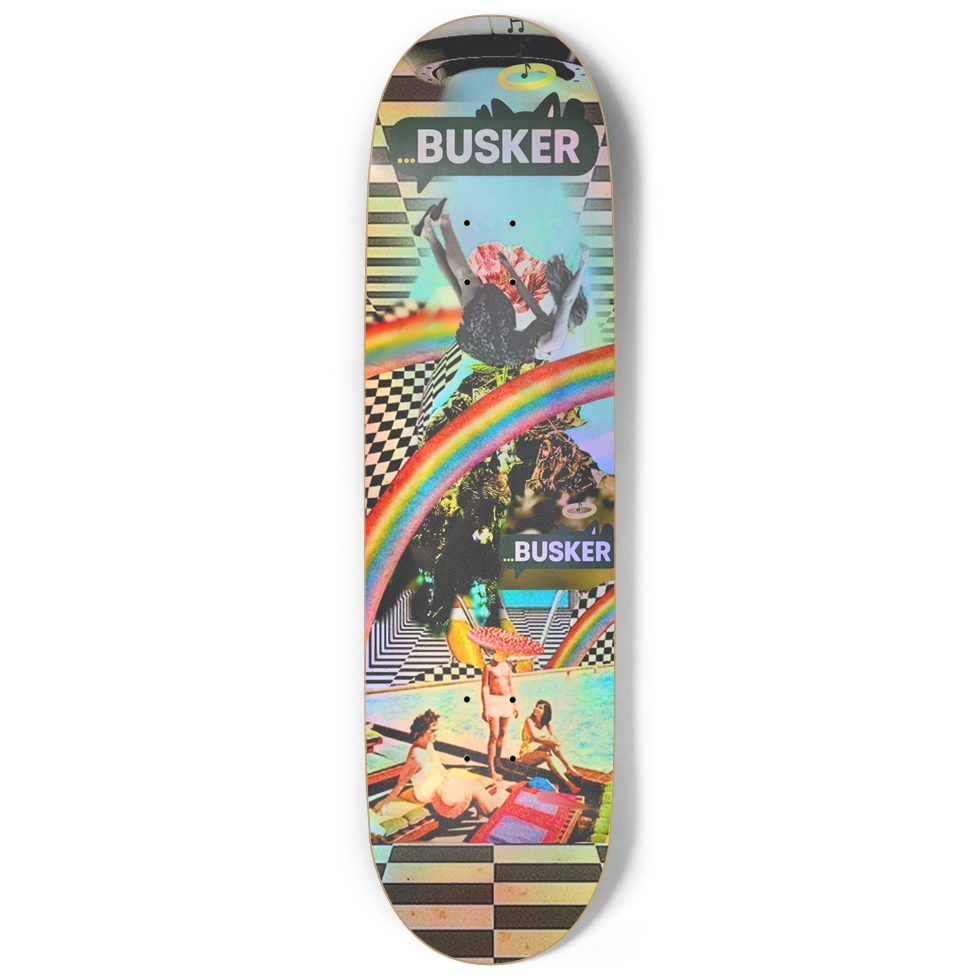 Pool Party...BUSKER | 9" Skateboard | (Holographic)