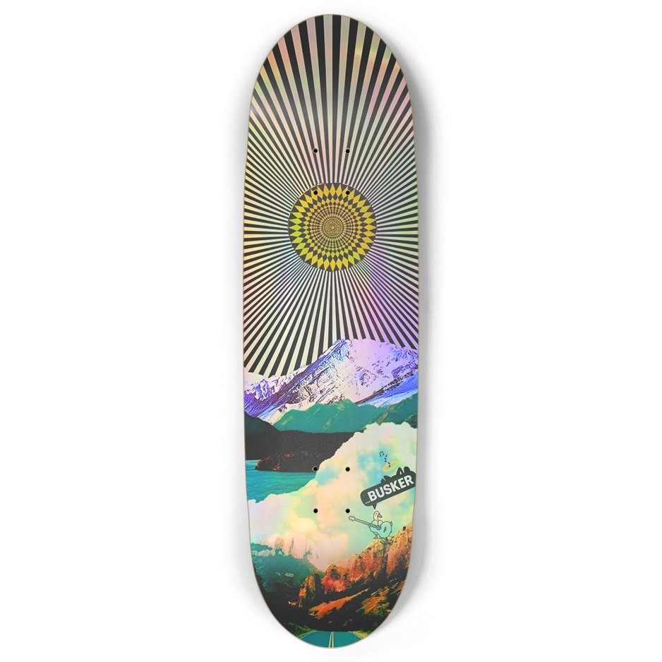 Mountain Duck...BUSKER Football Skateboard