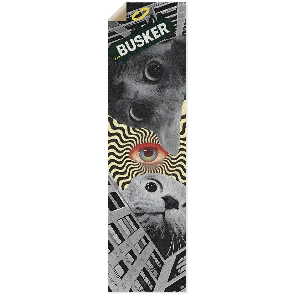 Eyes on You...BUSKER 9x33 Griptape