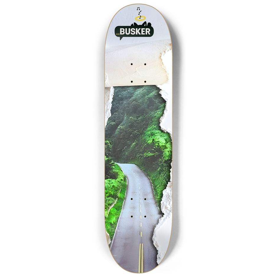 Hidden Road...BUSKER 8.25 Skateboard
