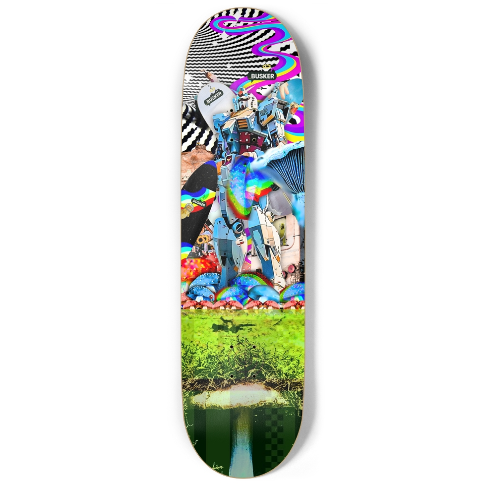 Nada Gun Dam...BUSKER 9" Skateboard