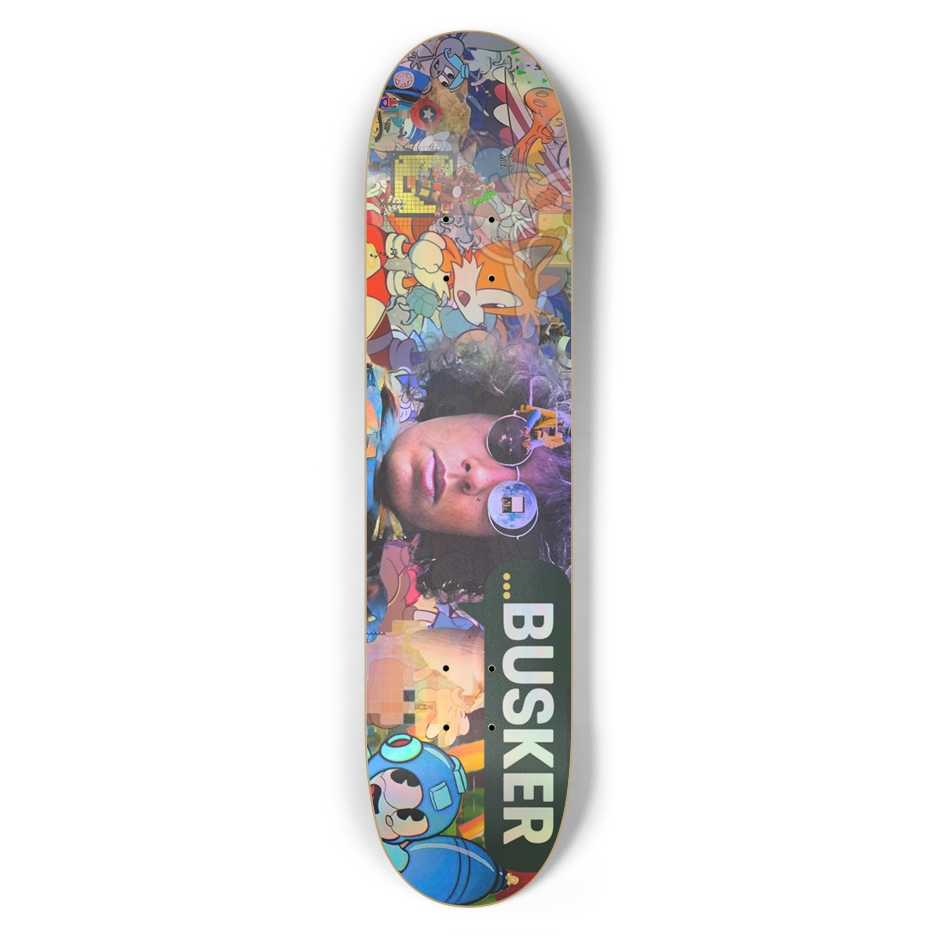 ...BUSKER Books 7.5 Skateboard