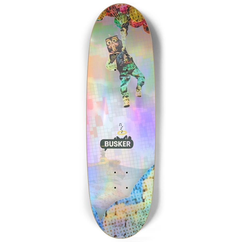 Up...Busker Egg Skateboard (Holographic)